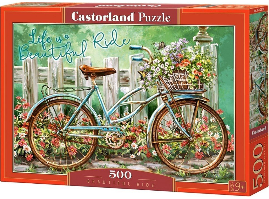 CASTORLAND Puzzle Krásná jízda 500 dílků