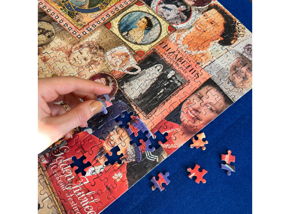 GIBSONS Puzzle Naše velkolepá královna 1000 dílků