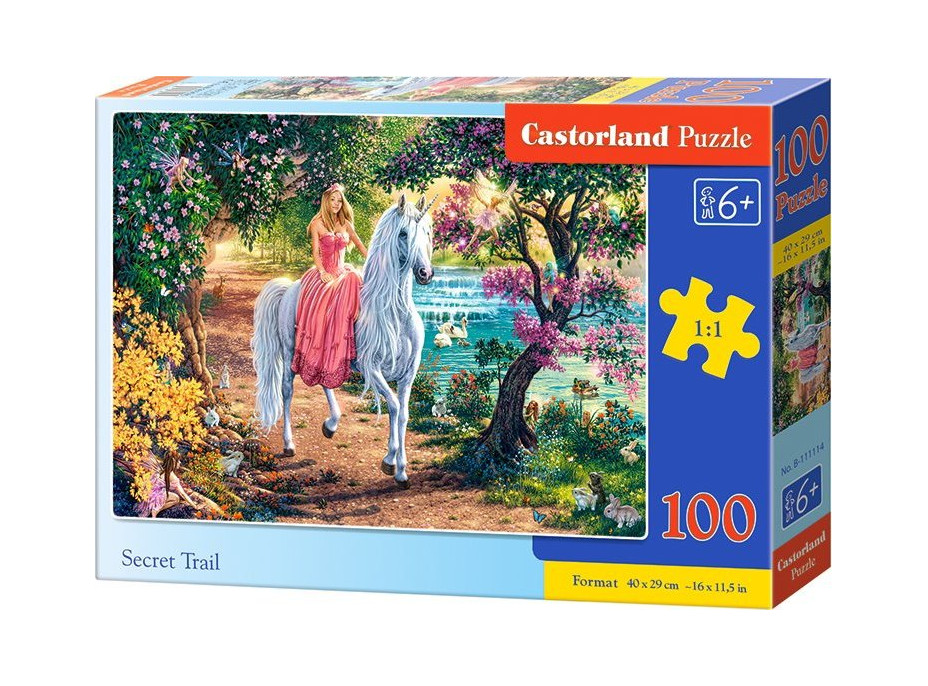 CASTORLAND Puzzle Tajná cesta 100 dílků