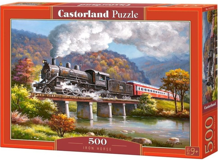 CASTORLAND Puzzle Železný kůň 500 dílků