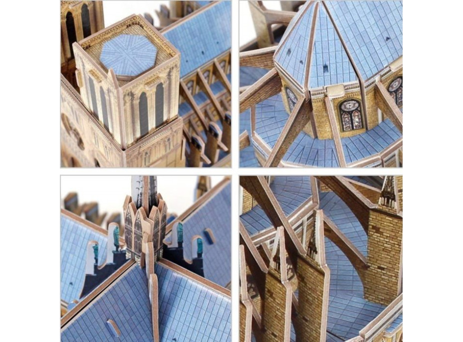 CUBICFUN 3D puzzle Katedrála Notre-Dame 53 dílků