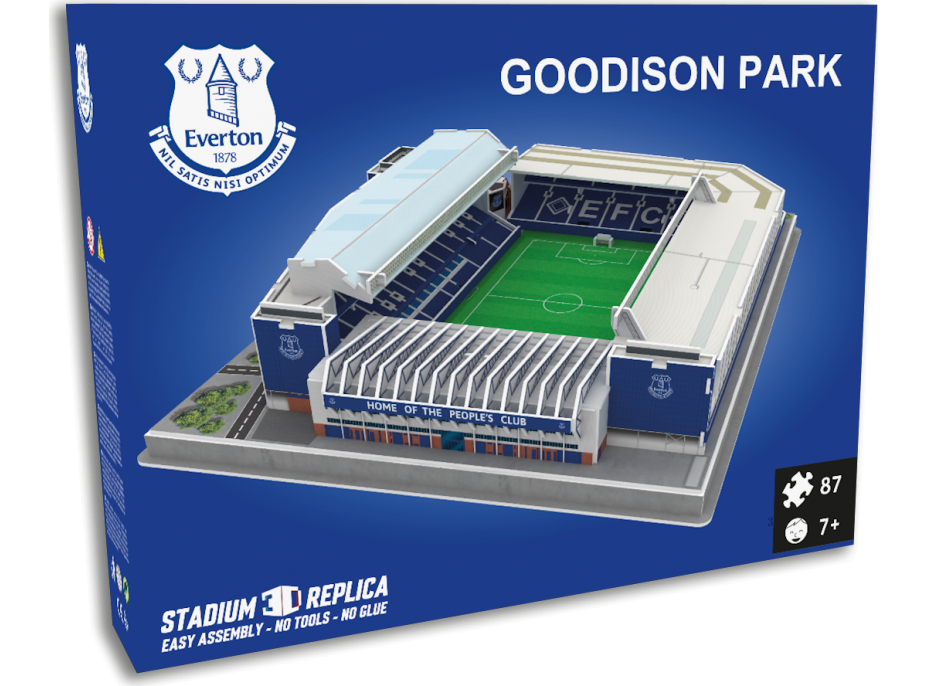 STADIUM 3D REPLICA 3D puzzle Stadion Goodison Park - FC Everton 87 dílků