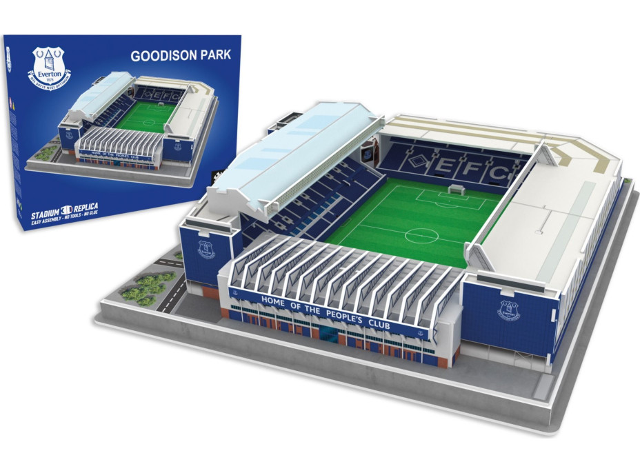 STADIUM 3D REPLICA 3D puzzle Stadion Goodison Park - FC Everton 87 dílků