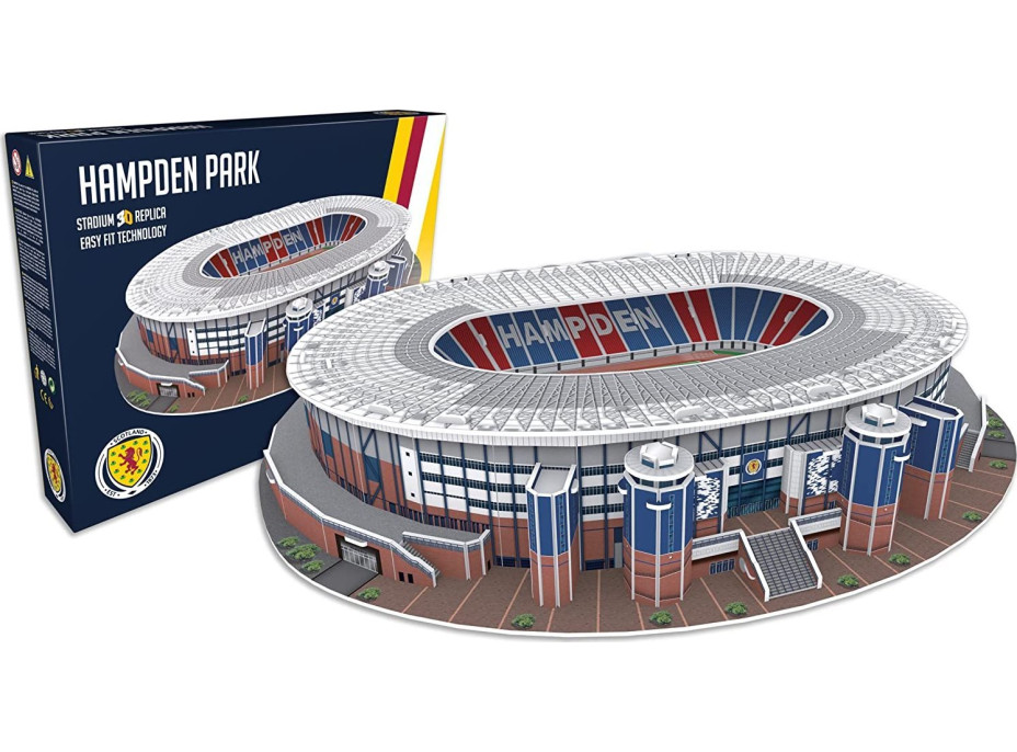 STADIUM 3D REPLICA 3D puzzle Stadion Hampden Park - FC Queen's Park 69 dílků