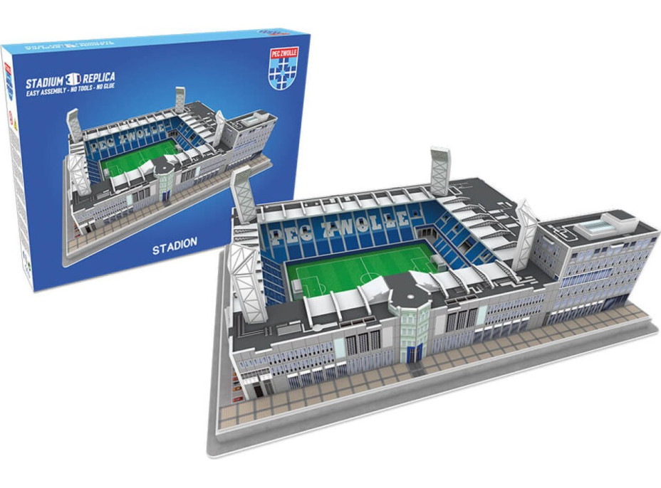 STADIUM 3D REPLICA 3D puzzle Stadion MAC3PARK - FC PEC Zwolle 87 dílků