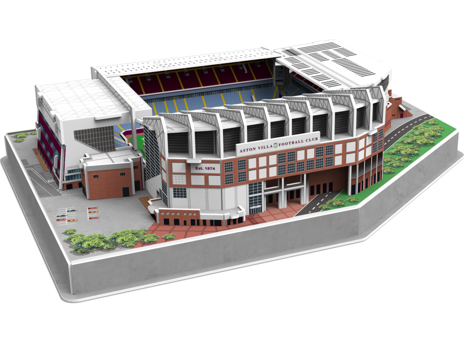 STADIUM 3D REPLICA 3D puzzle Stadion Villa Park - FC Aston Villa 100 dílků