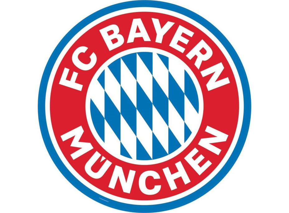 RAVENSBURGER Kulaté puzzle FC Bayern Logo 500 dílků