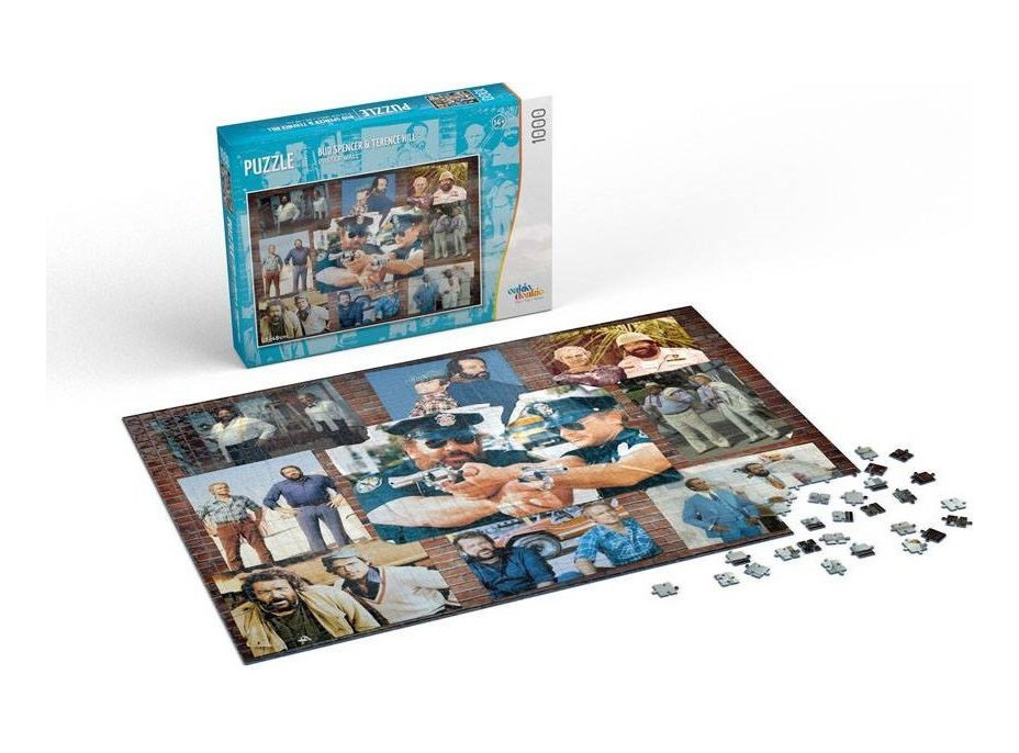 Puzzle Bud Spencer & Terence Hill: Plakáty 1000 dílků