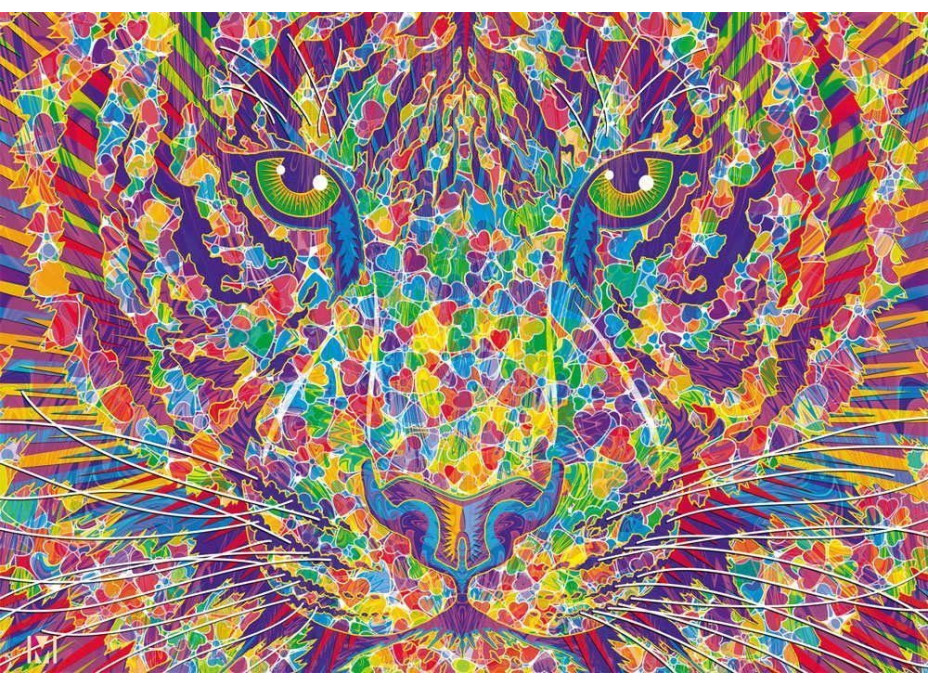 SCHMIDT Puzzle Divokost v tygřím srdci 2000 dílků