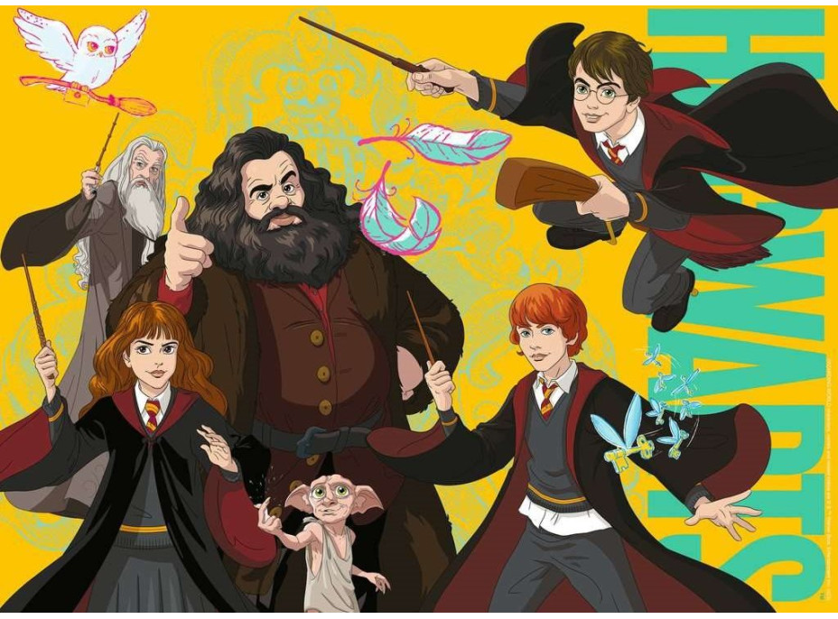 RAVENSBURGER Puzzle Harry Potter: Mladý čaroděj XXL 100 dílků