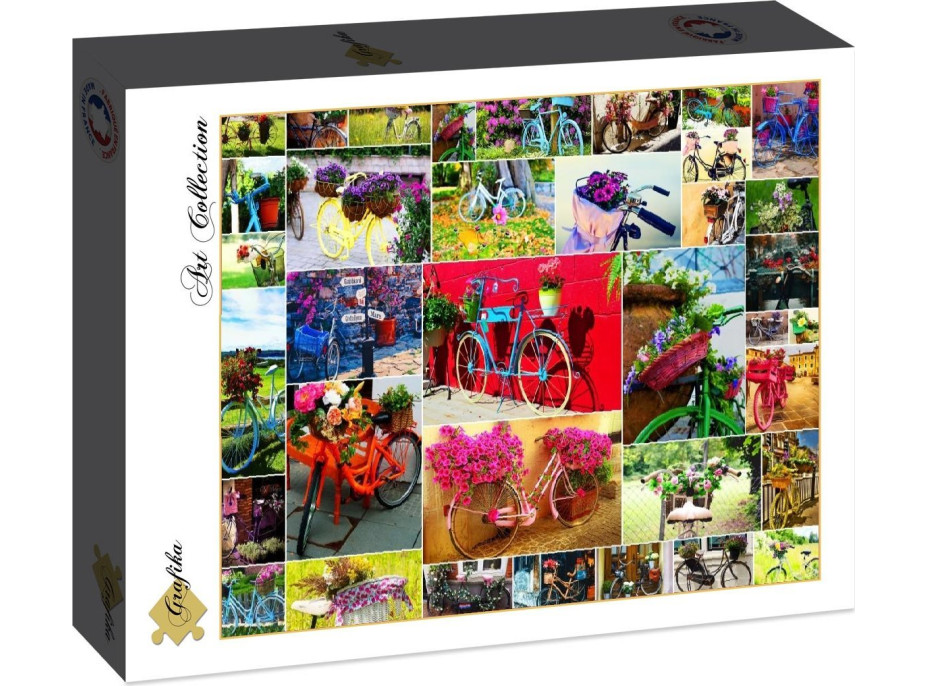 GRAFIKA Puzzle Koláž: Kola 1500 dílků