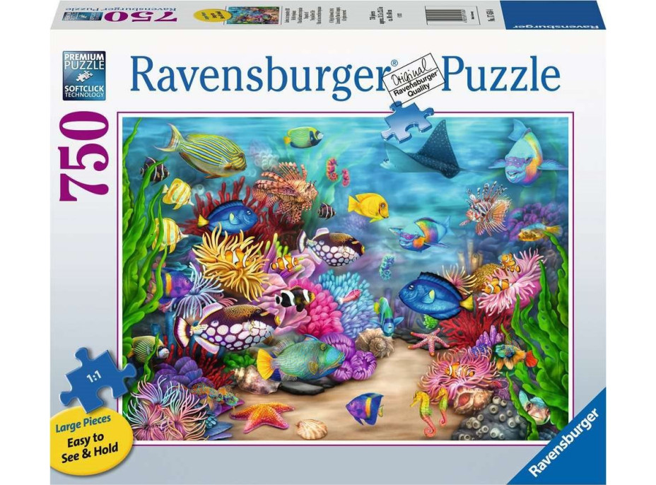 RAVENSBURGER Puzzle Korálový útes XL 750 dílků