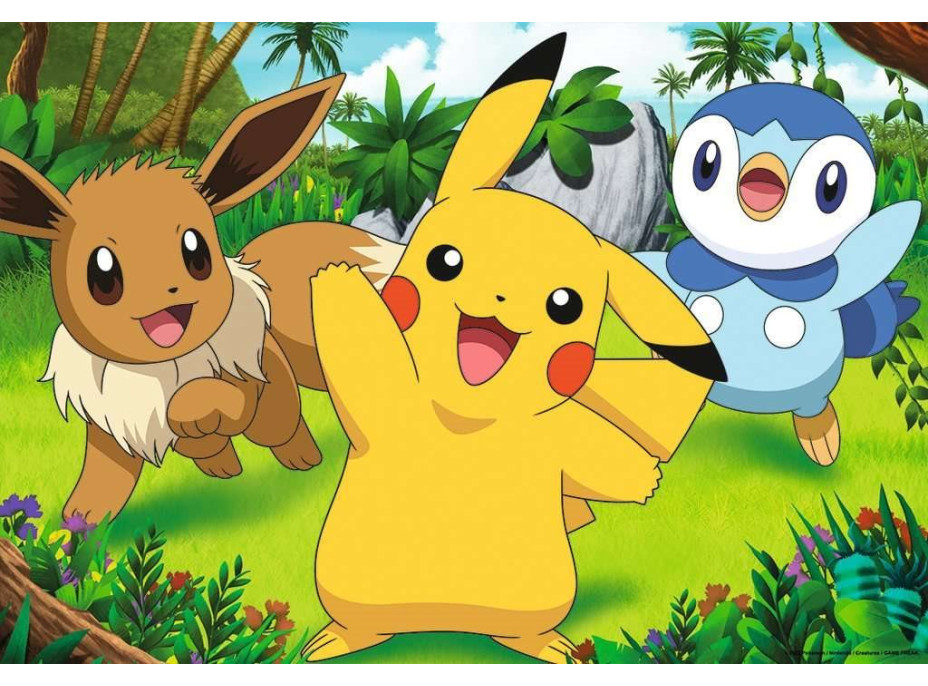 RAVENSBURGER Puzzle Pokémon 2x24 dílků