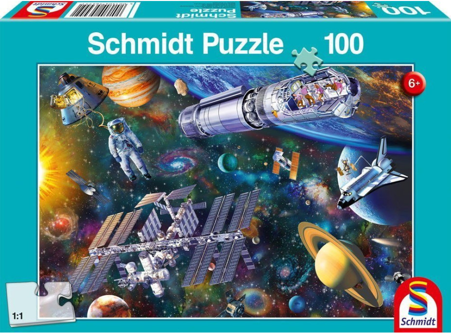 SCHMIDT Puzzle Vesmírná zábava 100 dílků