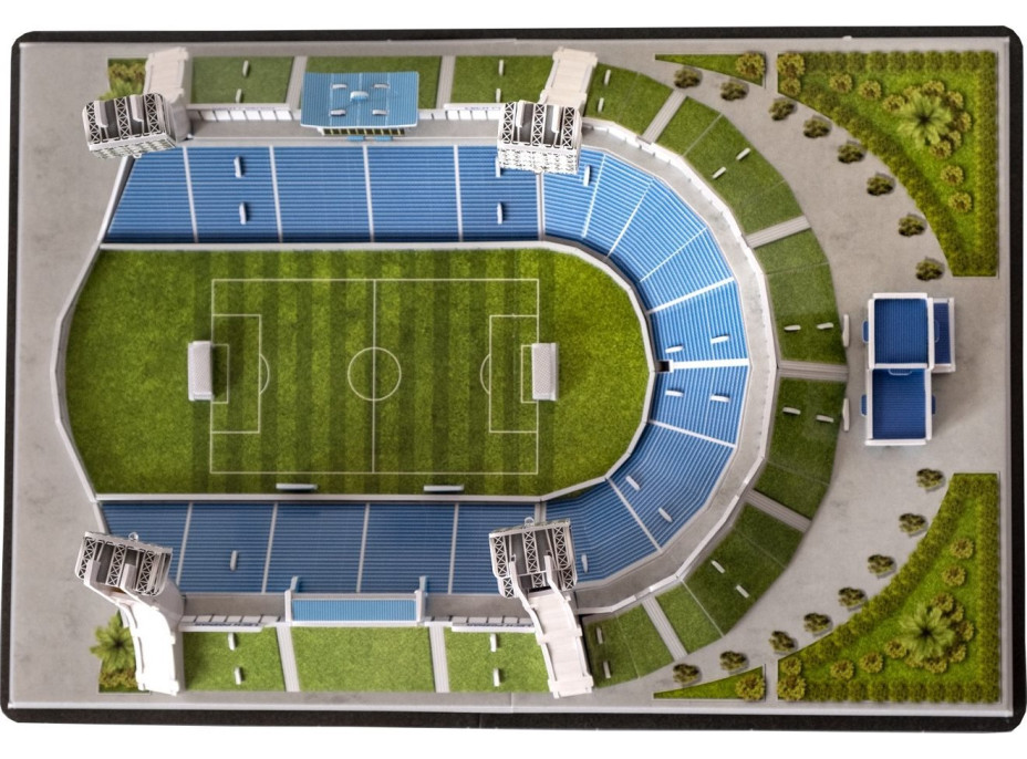 STADIUM 3D REPLICA Svítící 3D puzzle Stadion Lech Poznań - FC Lech Poznań 65 dílků