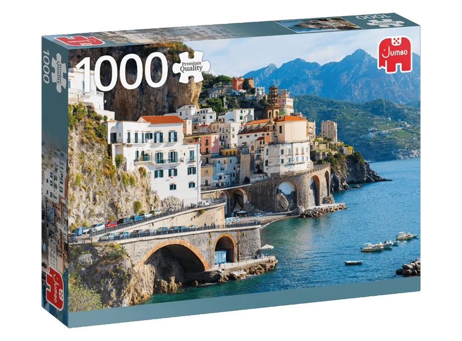 JUMBO Puzzle Amalfitánské pobřeží, Itálie 1000 dílků
