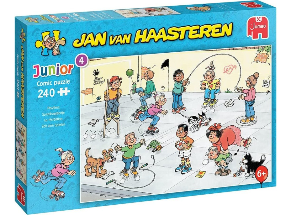 JUMBO Puzzle JvH Junior 4: Čas na hraní 240 dílků