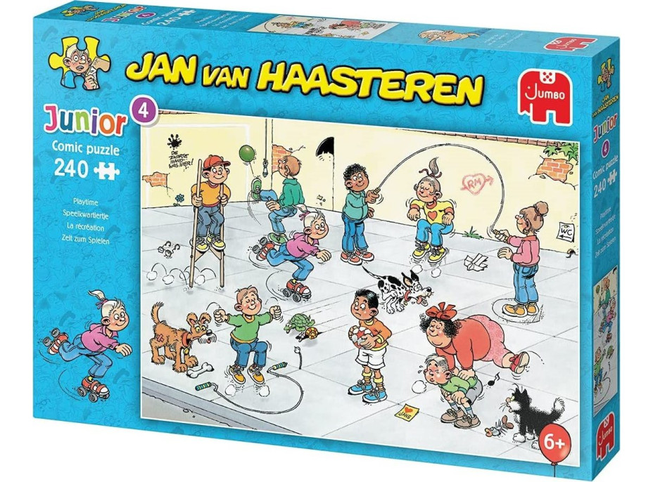 JUMBO Puzzle JvH Junior 4: Čas na hraní 240 dílků