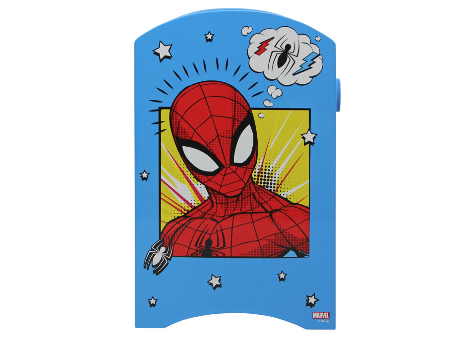 Noční stolek Spiderman - modrý