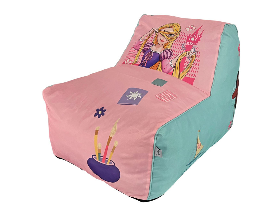 Sedací vak Disney princezny - růžový