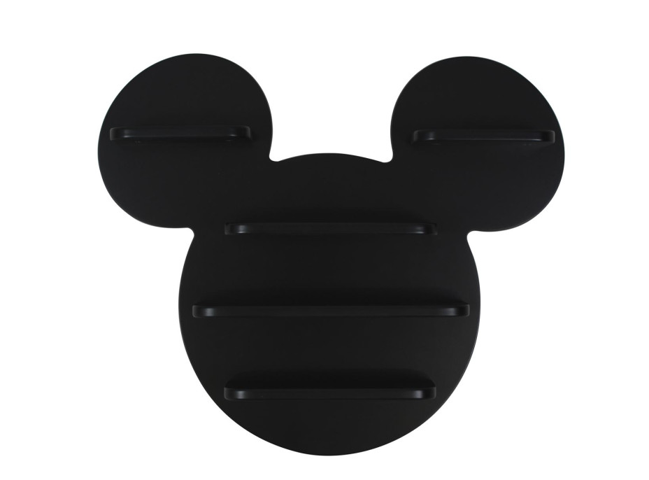 Dětská polička Mickey Mouse - černá