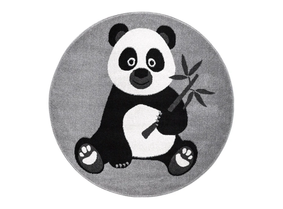 Dětský kusový koberec Candy 157 Silver Round