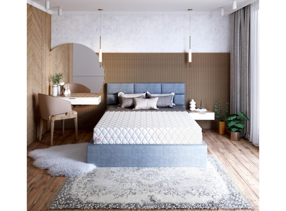 Pěnová matrace LIVE MAX PLUS 200x120x25 cm - HR pěna se zvýšenou hustotou