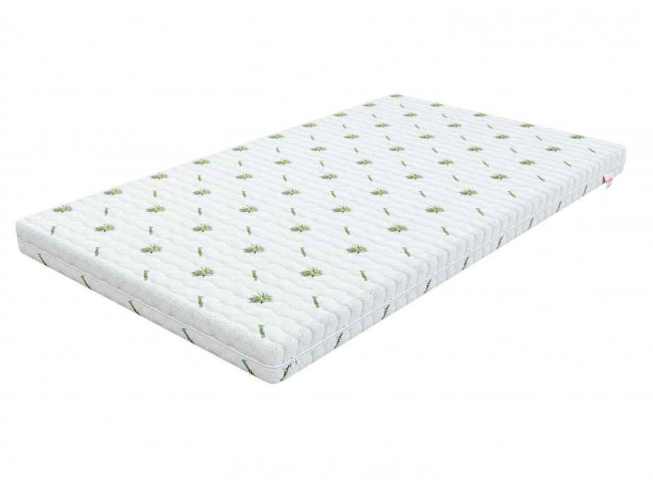 Dětská latexová matrace UDINE 160x80x9 cm + potah Aloe vera