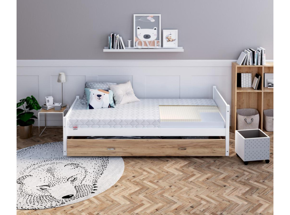 Dětská matrace FLEX 180x80x9 cm - pěna/latex