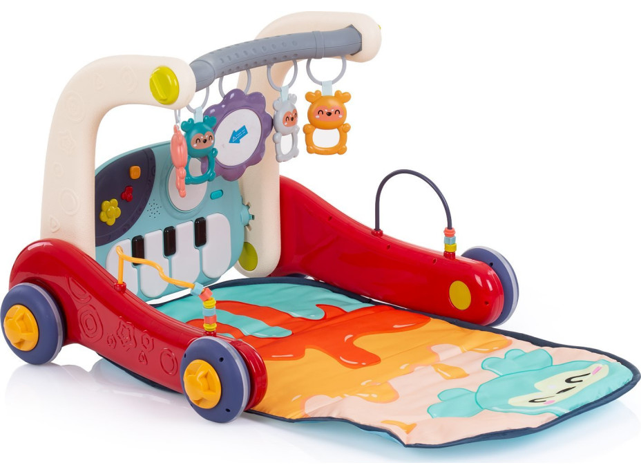 CHIPOLINO Chodítko interaktivní 3v1 Baby Fitness Multicolor