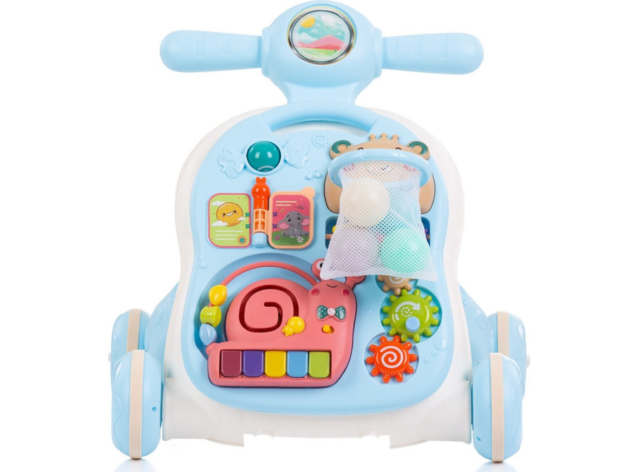 CHIPOLINO Chodítko interaktivní 3v1 Bear Blue