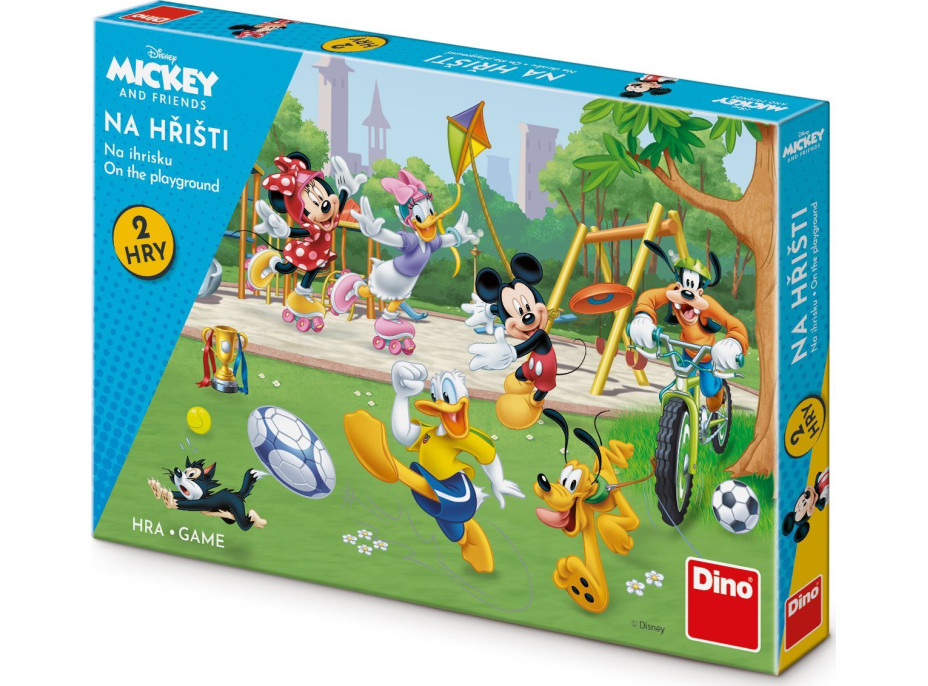 DINO Dětská hra Mickey a kamarádi na hřišti 2v1
