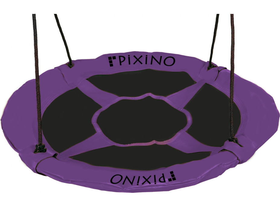 PIXINO Houpací kruh Čapí hnízdo (průměr 100cm) fialový