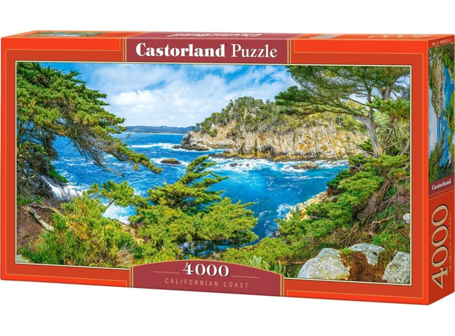 CASTORLAND Puzzle Kaliforské pobřeží 4000 dílků