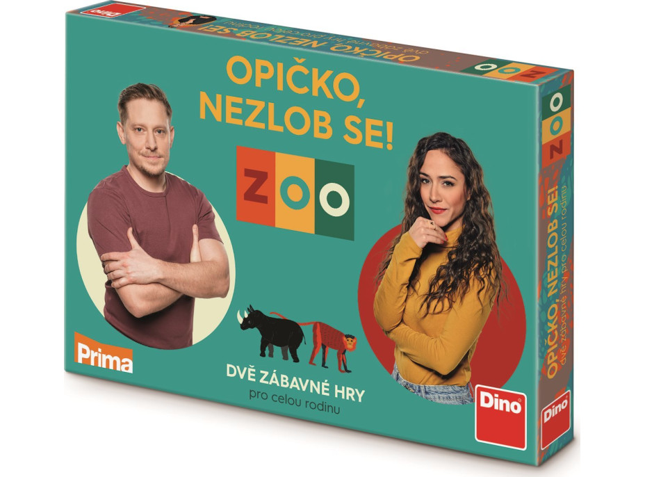 DINO Rodinná hra Prima ZOO: Opičko, nezlob se!