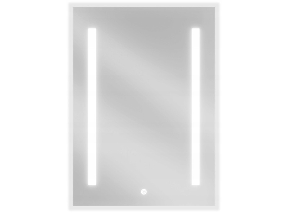 Obdélníkové zrcadlo MEXEN REMI 50x70 cm - s LED podsvícením a vyhříváním, 9804-050-070-611-00