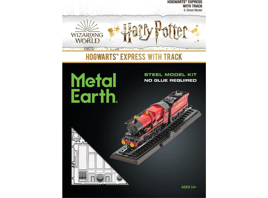 METAL EARTH 3D puzzle Harry Potter: Bradavický expres