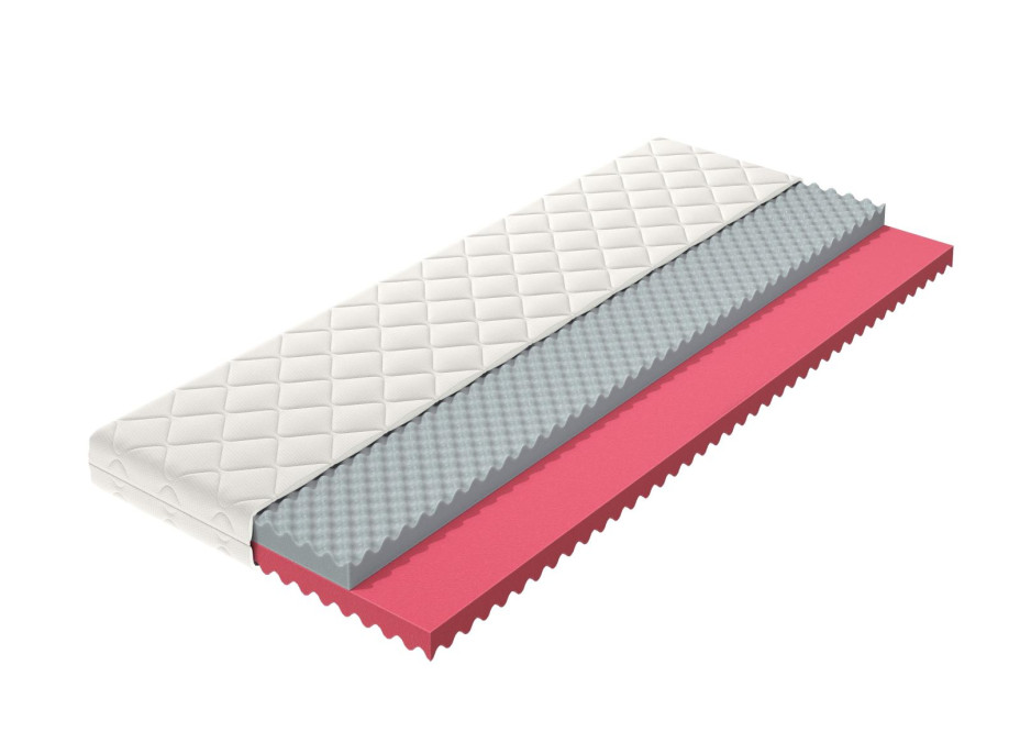 Pěnová matrace VAGE spike 200x120x13 cm - PUR pěna ježek