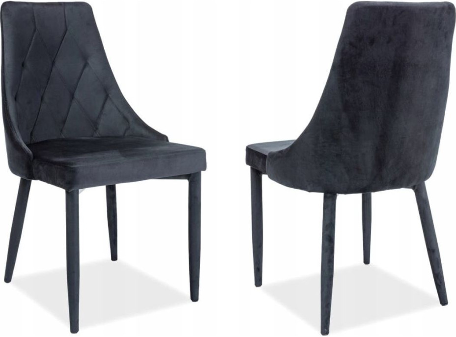 Jídelní židle TRIXA - černá