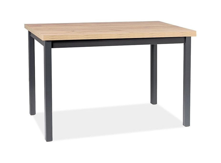 Jídelní stůl ANYA 120x68 - dub artisan/černý
