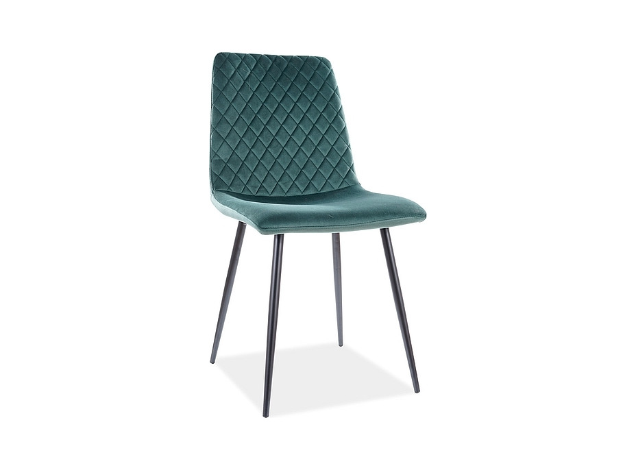 Jídelní židle ULDA - tmavě zelená