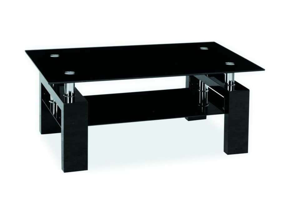 Konferenční stolek LENNOX 110x60x55 - černý