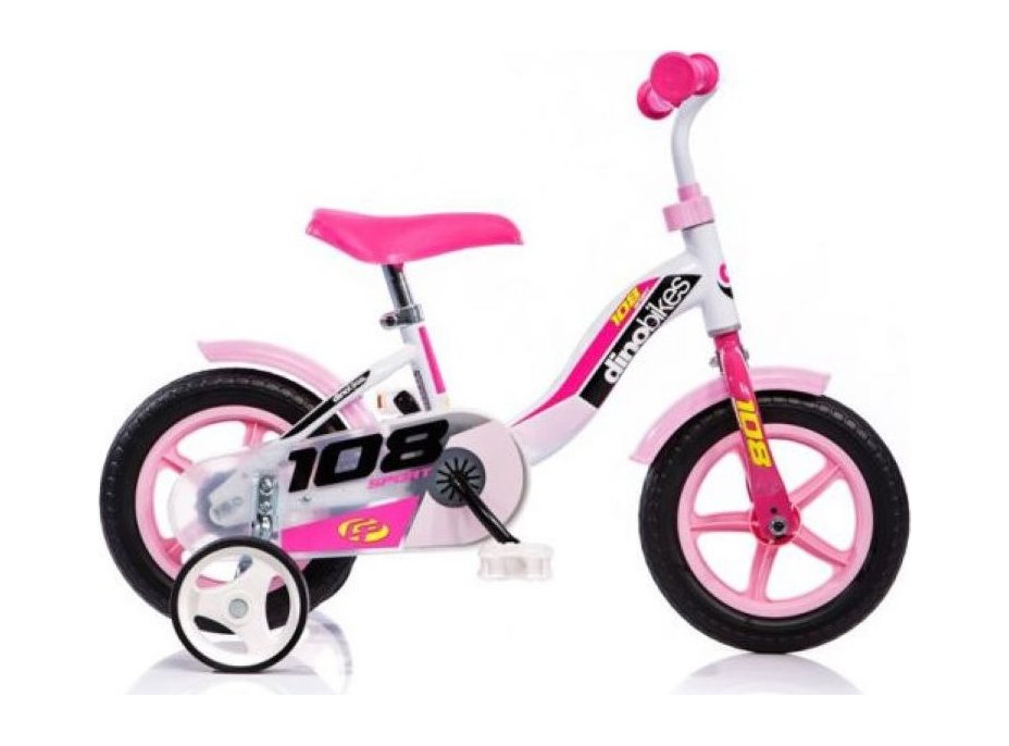 DINO BIKES Dětské kolo 108L Sport 10" růžové