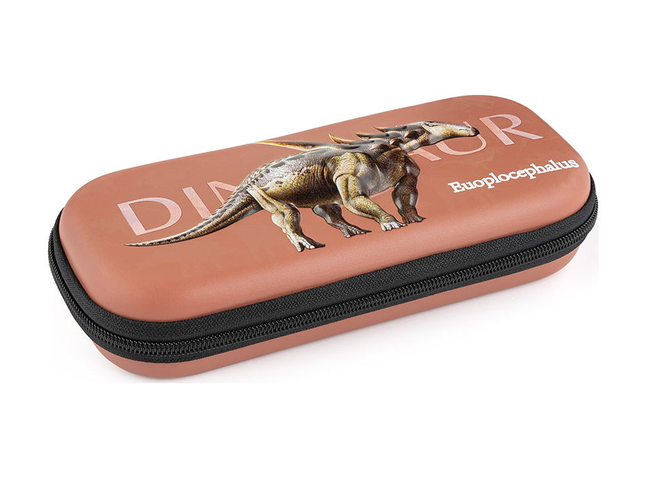 OXYBAG Školní penál 3D etue DINO Euoplocephalus