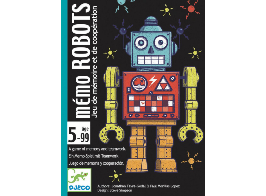 DJECO Karetní hra Roboti