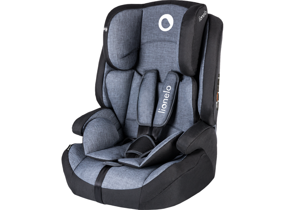 LIONELO Autosedačka Nico 9-36 kg Black