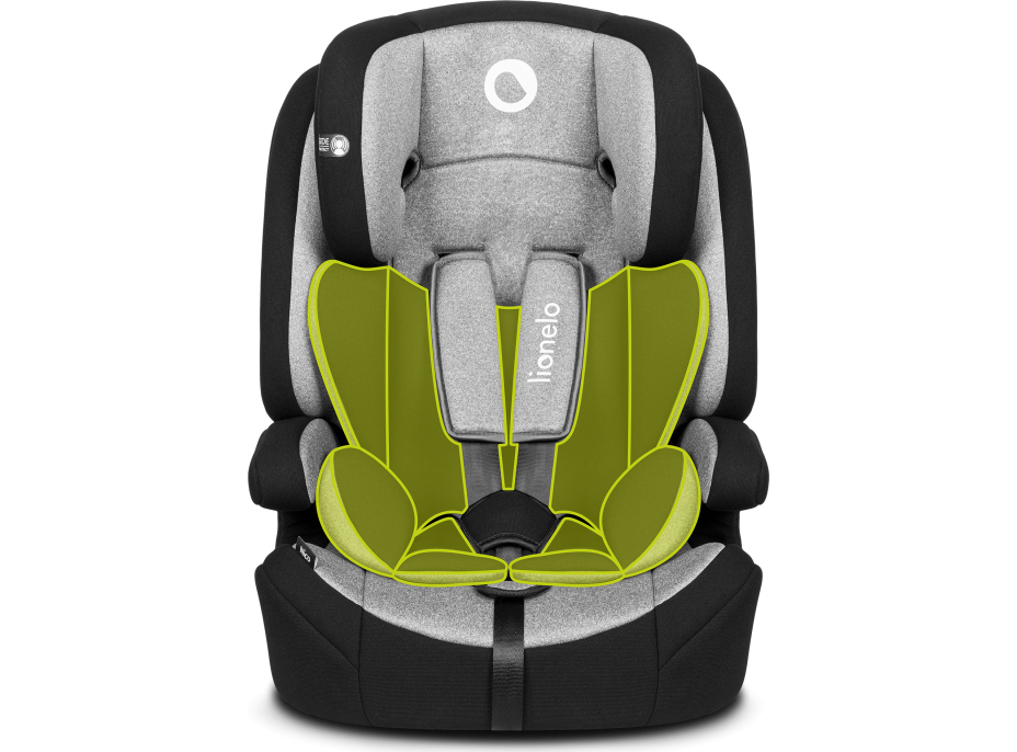 LIONELO Autosedačka Nico 9-36 kg Black Grey