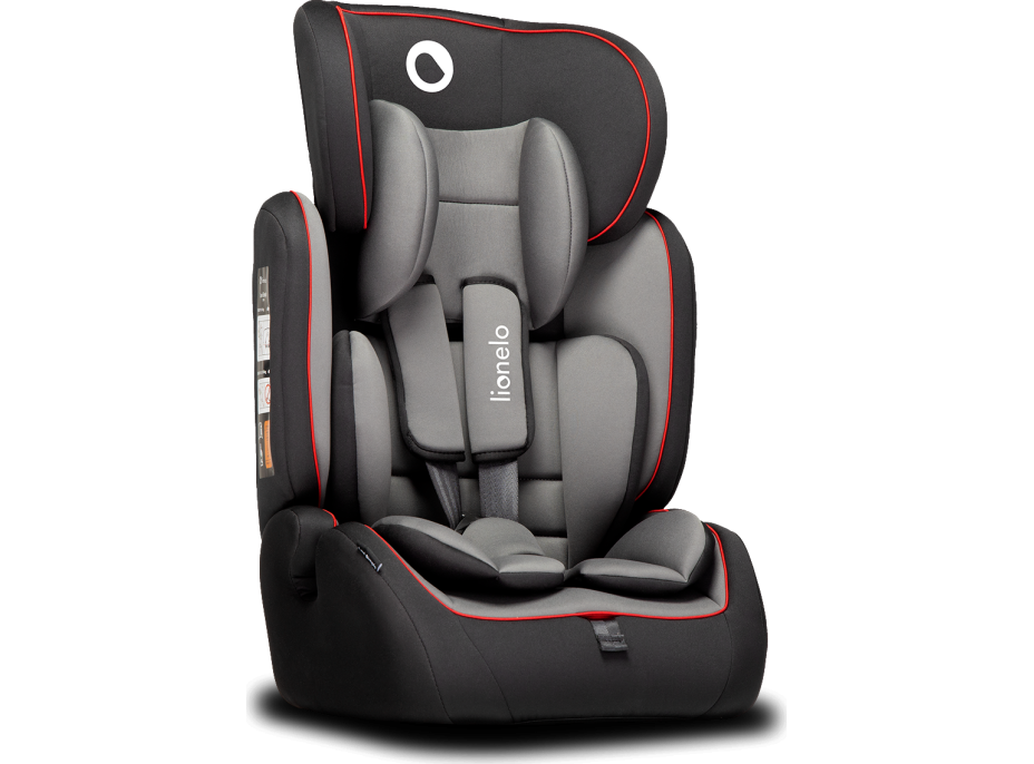 LIONELO Autosedačka LEVI Simple 9-36 kg Sporty Black