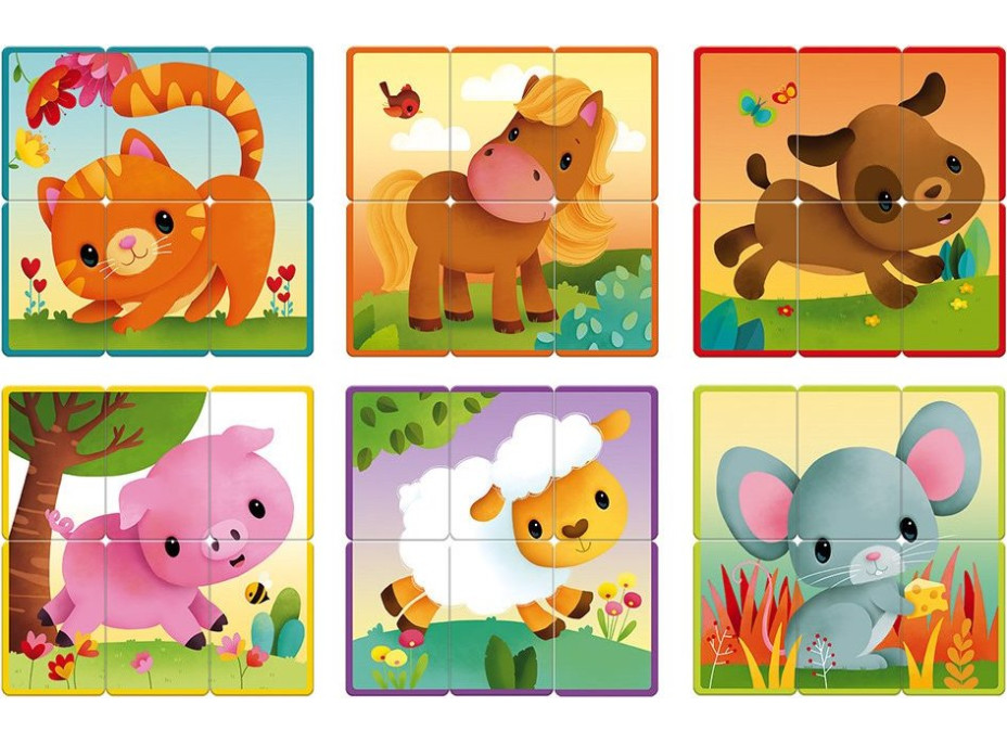 JANOD Karetní hra Párty puzzle