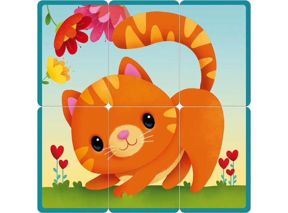 JANOD Karetní hra Párty puzzle
